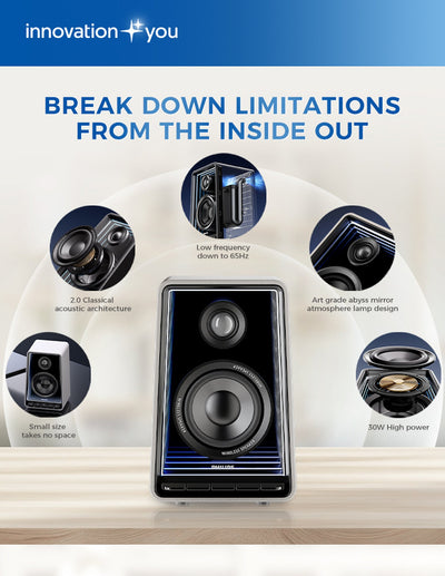 Philips TAS5819 Karaoke Bluetooth Speaker