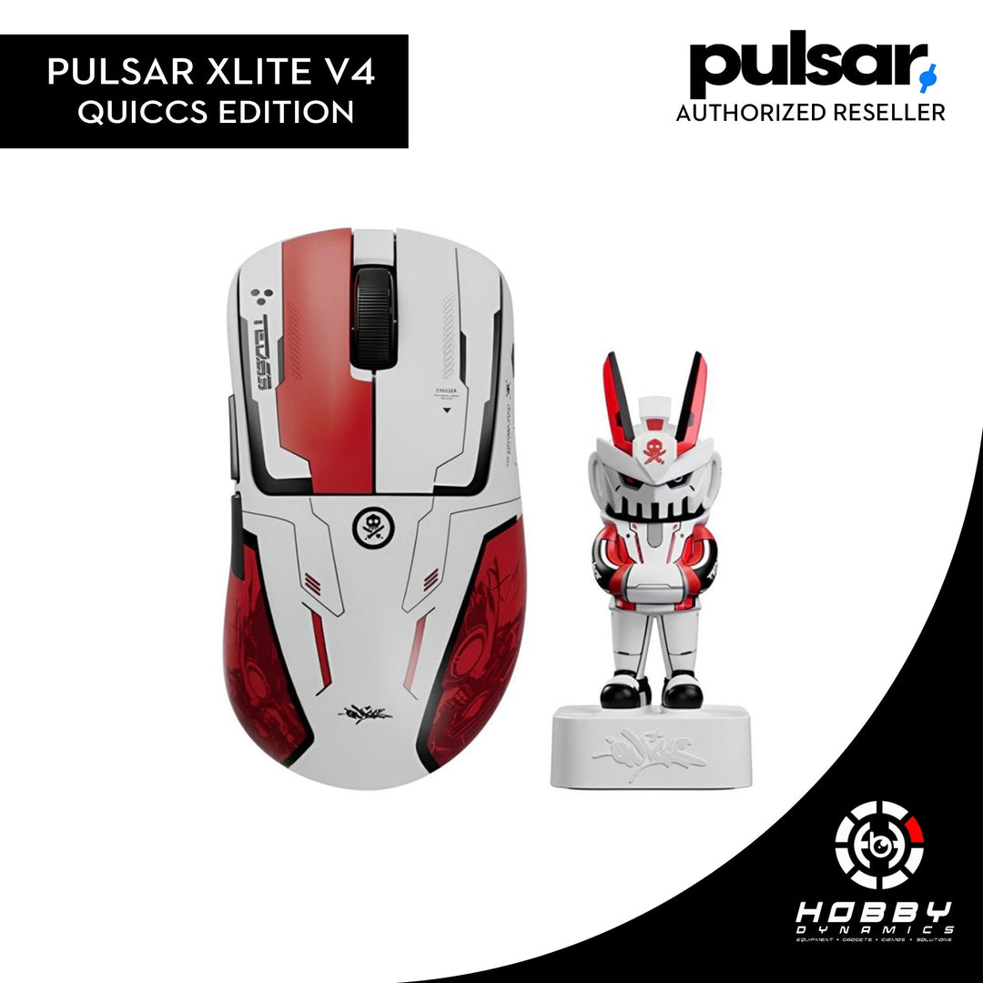 Pulsar Xlite v4 8K Gaming Mouse [Quiccs Edition] w/ Dongle – Hobby