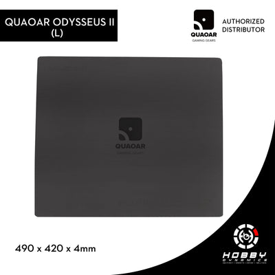 Quaoar Odysseus II FE Glasspad Mousepad