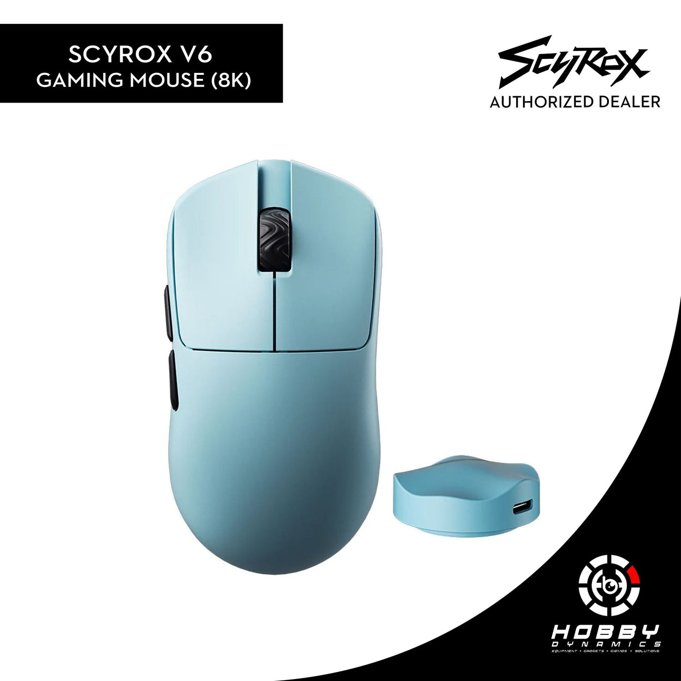 SCYROX V6 WIRELESS 8K SUPERLIGHT GAMING MOUSE