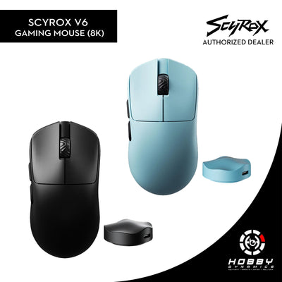 SCYROX V6 WIRELESS 8K SUPERLIGHT GAMING MOUSE