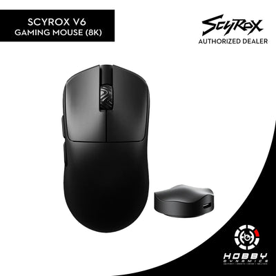 SCYROX V6 WIRELESS 8K SUPERLIGHT GAMING MOUSE