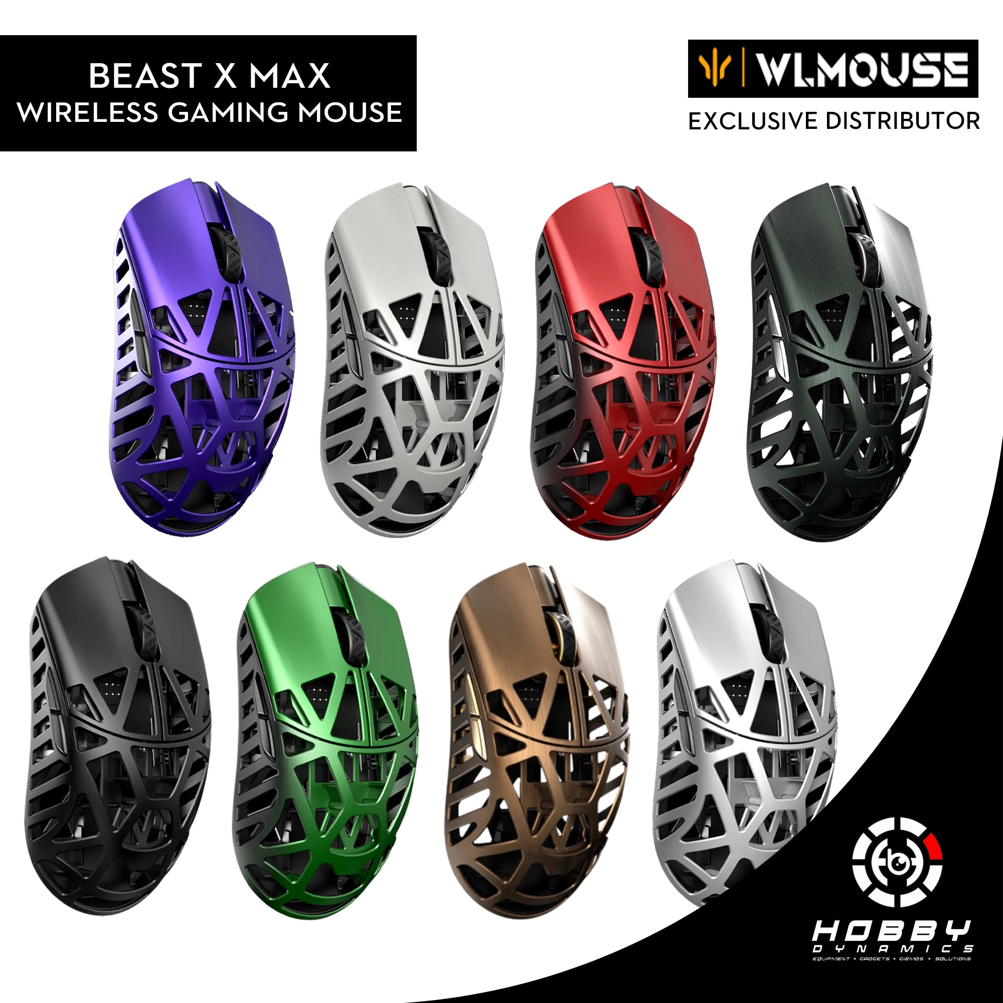 Wlmouse Background WLMouse BEAST X MAX 8K Wireless Gaming Mouse – Hobby Dynamics ...