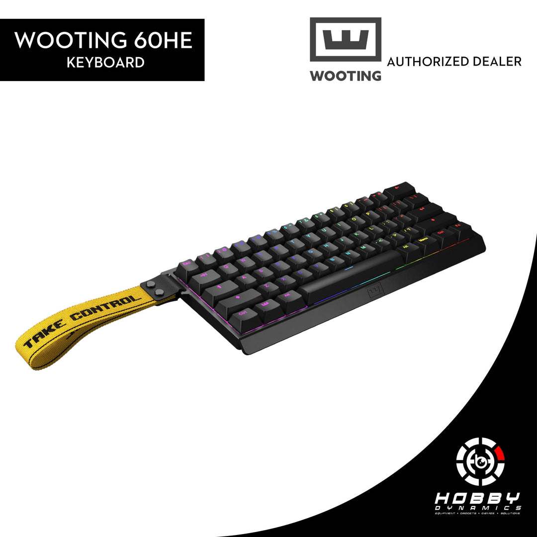 Wooting 60HE Analog Mechanical Keyboard – Hobby Dynamics