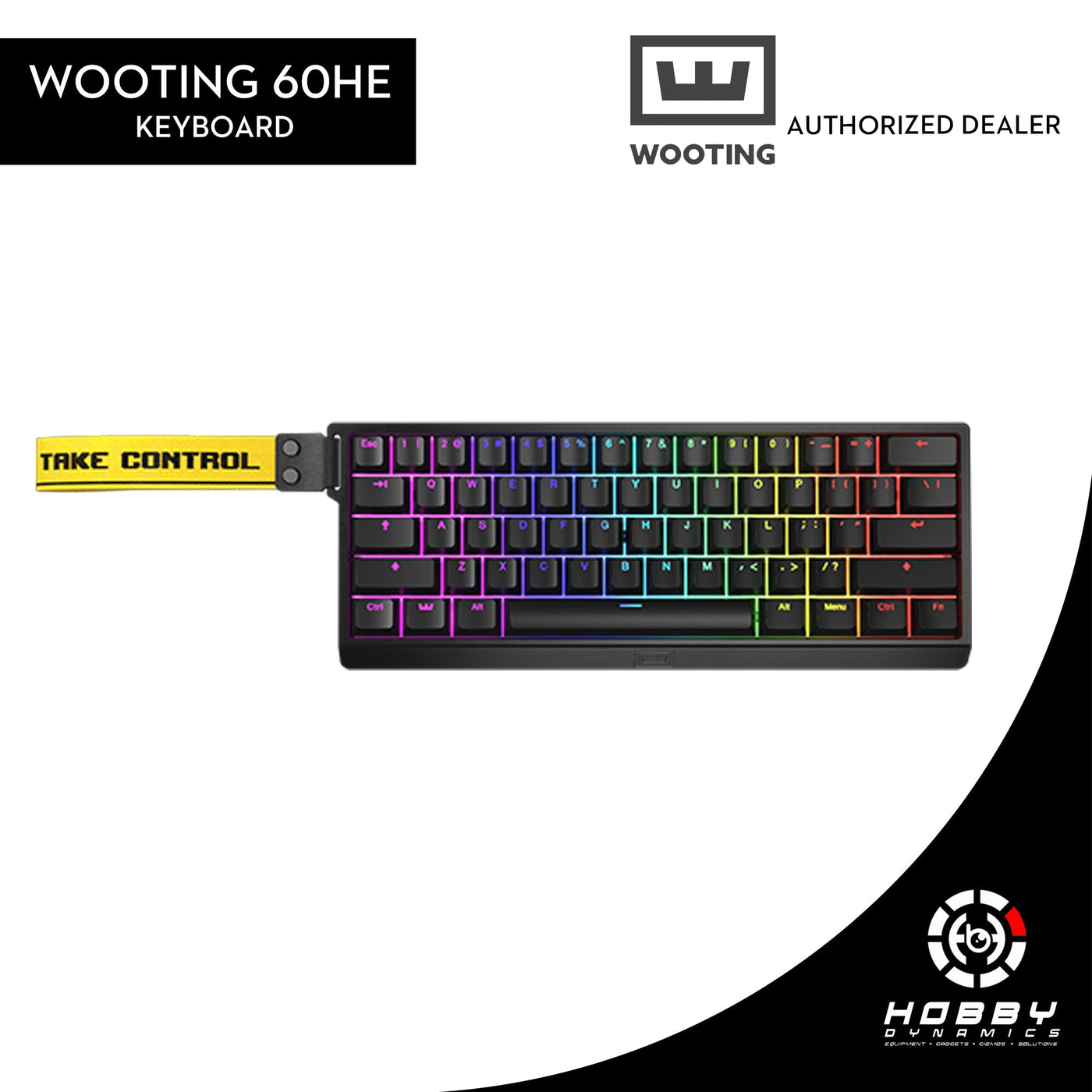 Wooting 60HE Analog Mechanical Keyboard