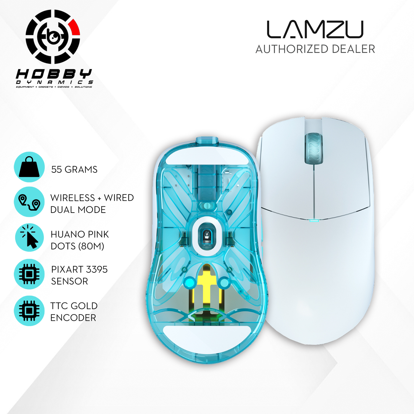 Lamzu Atlantis OG Wireless Gaming Mouse