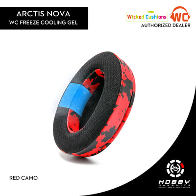Wicked Cushions Arctis Nova Series Earpads - WC FreeZe Cooling Gel (For Nova  1 / Nova 3 / Nova 7 / Nova Pro Wired)
